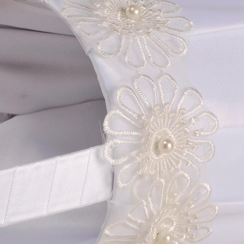 European and American Western-style wedding supplies, bride's lace flower basket, wedding bridesmaid's hand-carried basket, flower boy's flower scattering basket, wedding candy basket Item Picture