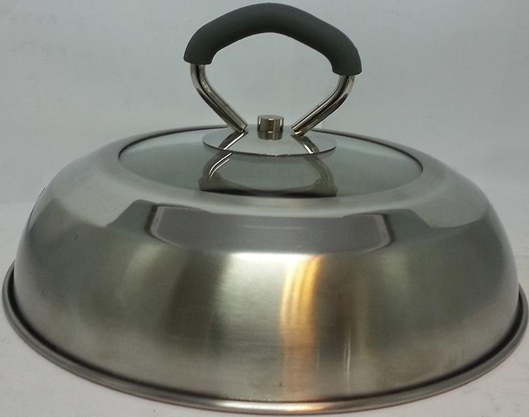 Factory direct sales of 8-piece set of stainless steel bottom combination cover silicone handle, 18-24cm high-end gift pot stewing pot Application Scenario