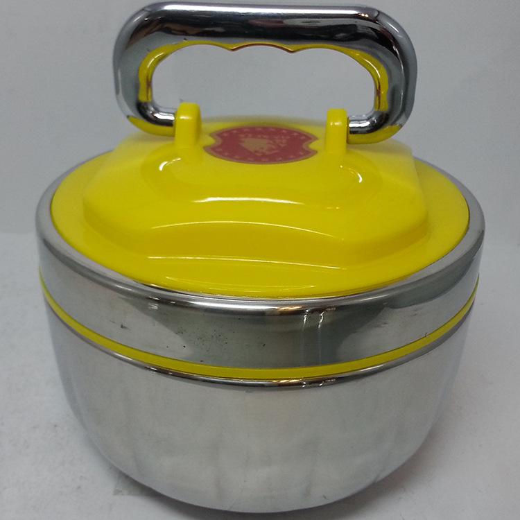 Factory direct sales of stainless steel Hong Kong-style lunch boxes, student lunch boxes, and household multi-purpose insulated hand-held lunch boxes
