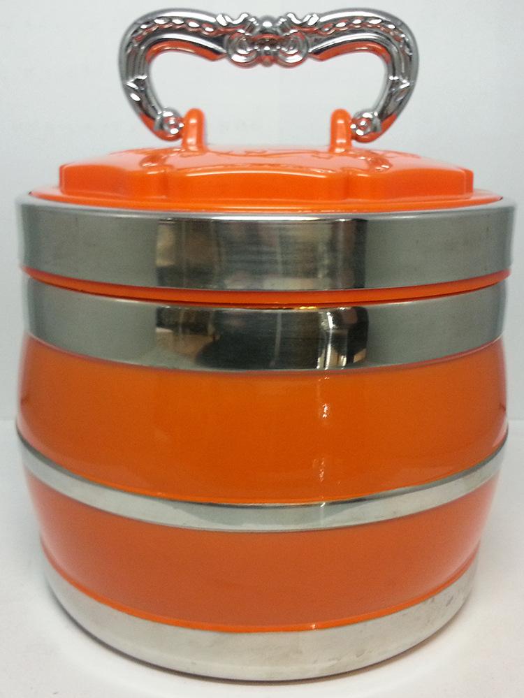 Factory direct sales of stainless steel inflatable insulated lunch boxes, portable insulated buckets, multi-functional household multi-layer lunch boxes details Picture