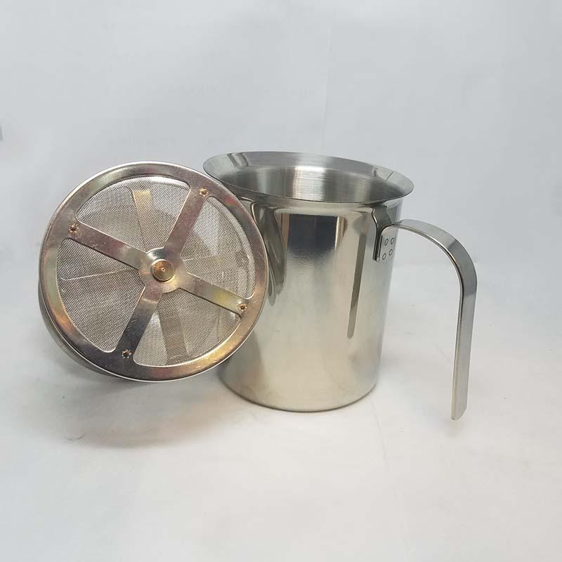 Cappuccino Japanese double-layer stainless steel milk foam maker, milk foam maker for making milk foam Specification image
