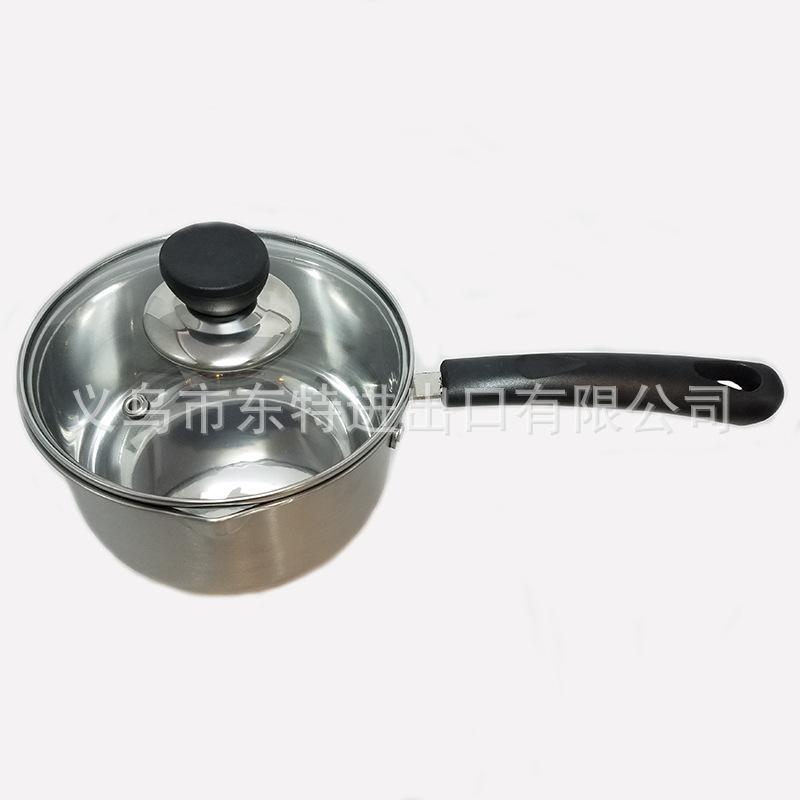 Stainless steel spout, thickened milk pot, mini pot for cooking noodles, non-stick hot milk pot, induction cooker, gas universal Application Scenario