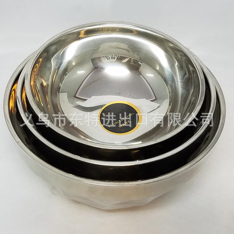 Factory direct sales of stainless steel diamond bowls, non-magnetic double-layer new anti-scald bowls, diamond-shaped welded edge bowls, high-end tableware Application Scenario