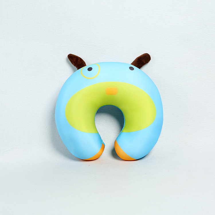 Custom New Cartoon U-Shaped Pillow Car Office Foam Particle Cartoon Neck Pillow Animal Particle U-Shaped Pillow Wholesale undefined