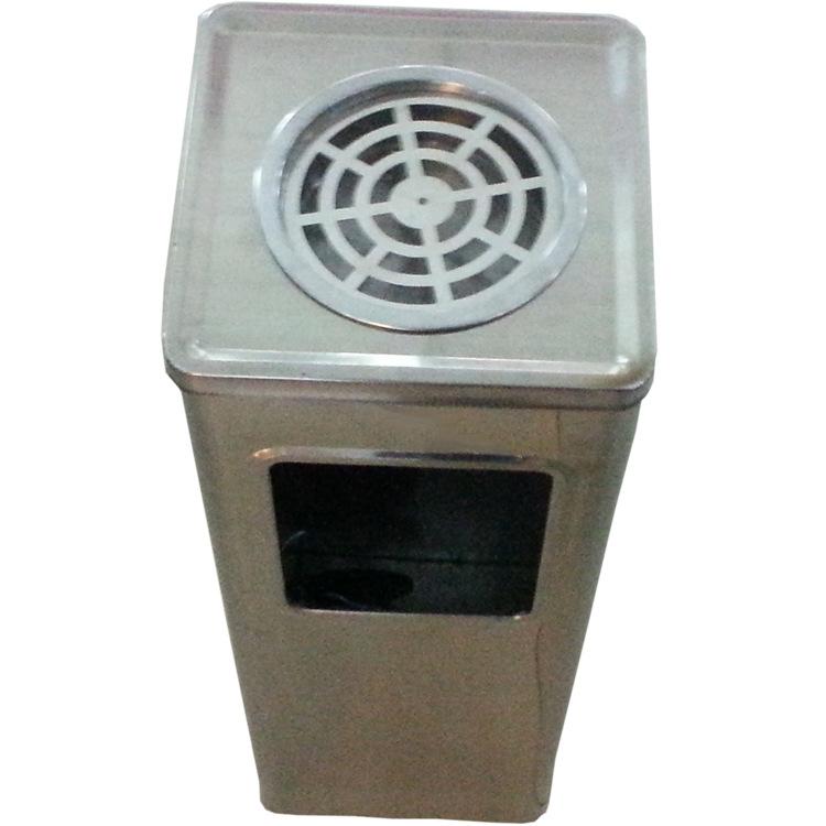 厂家直销不锈钢酒店垃圾桶方形果皮桶商场走廊长方体垃圾桶