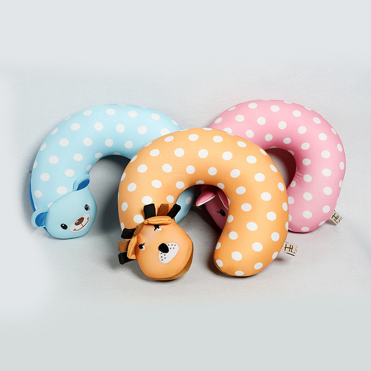 2020 New U-Shaped Pillow Memory Cotton Nap Pillow Foam Neck Pillow Travel Pillow Portable Aircraft Manufacturers Direct Sales