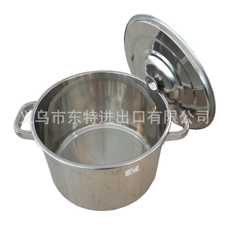 Factory direct sales of 2.0mm thick stainless steel American-style square tube ear multi-purpose pot, household multi-purpose Western-style soup pot Specification image