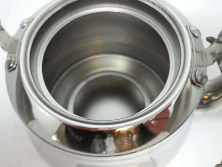 Factory direct sales of stainless steel water kettles, steel-handled qinyin kettles, mingyin kettles, color-matched decals, flat-bottomed kettles Item Picture