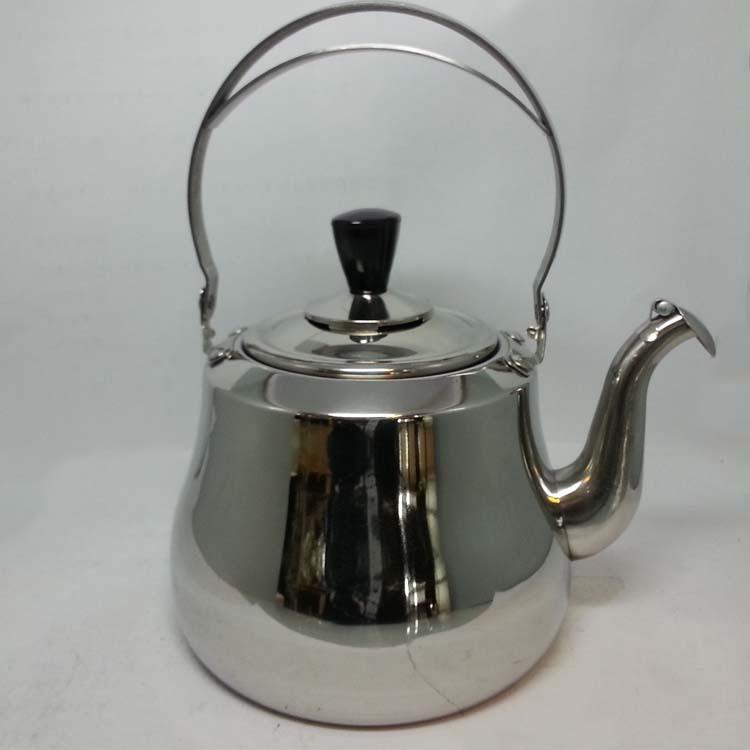 Factory direct sales of stainless steel water kettles, steel-handled qinyin kettles, mingyin kettles, color-matched decals, flat-bottomed kettles