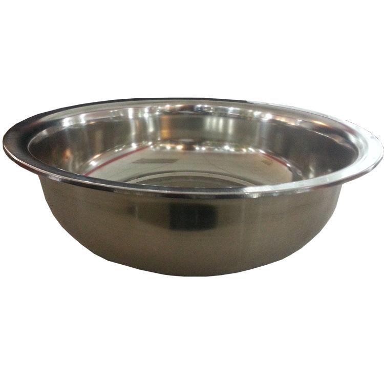 Factory direct sales of stainless steel washbasins for ten yuan. Wholesale supplies from supermarkets, street stalls and night markets. Household vegetable washbasins and laundry basins Application Scenario