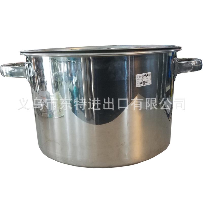Factory direct sales of 2.0mm thick stainless steel American-style square tube ear multi-purpose pot, household multi-purpose Western-style soup pot