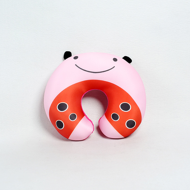 Custom New Cartoon U-Shaped Pillow Car Office Foam Particle Cartoon Neck Pillow Animal Particle U-Shaped Pillow Wholesale undefined