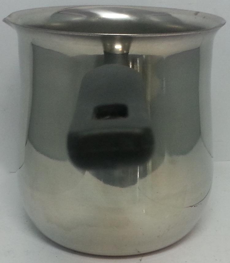 Factory direct sales of stainless steel bulging milk cups, coffee cups, single-handle coffee brewing, multi-purpose coffee cups with LIDS details Picture