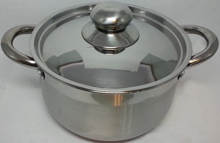 Factory direct sales of stainless steel eight-piece set, all-steel lid pot, soup pot, household multi-functional stewing pot, high-end gift pot Application Scenario