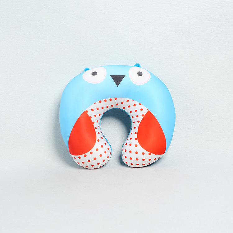 Custom New Cartoon U-Shaped Pillow Car Office Foam Particle Cartoon Neck Pillow Animal Particle U-Shaped Pillow Wholesale undefined