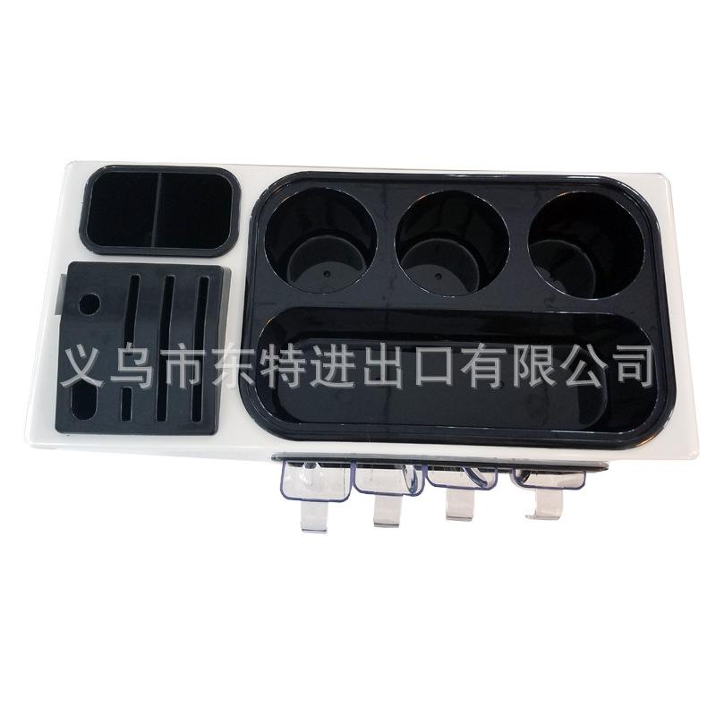 Multi-functional kitchen storage rack, plastic set, seasoning box, kitchenware combination storage rack, shelving rack set Item Picture