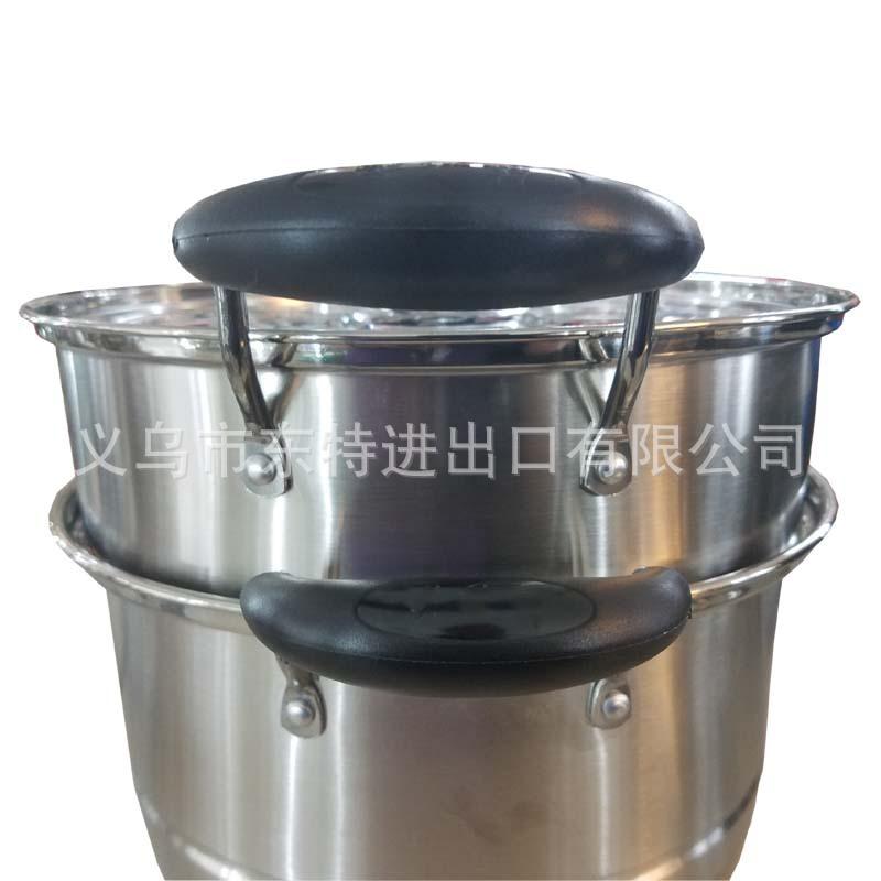 Factory direct sales of stainless steel steamer with combined lid and bottom, double-ear, multi-purpose household steamer drawer Application Scenario