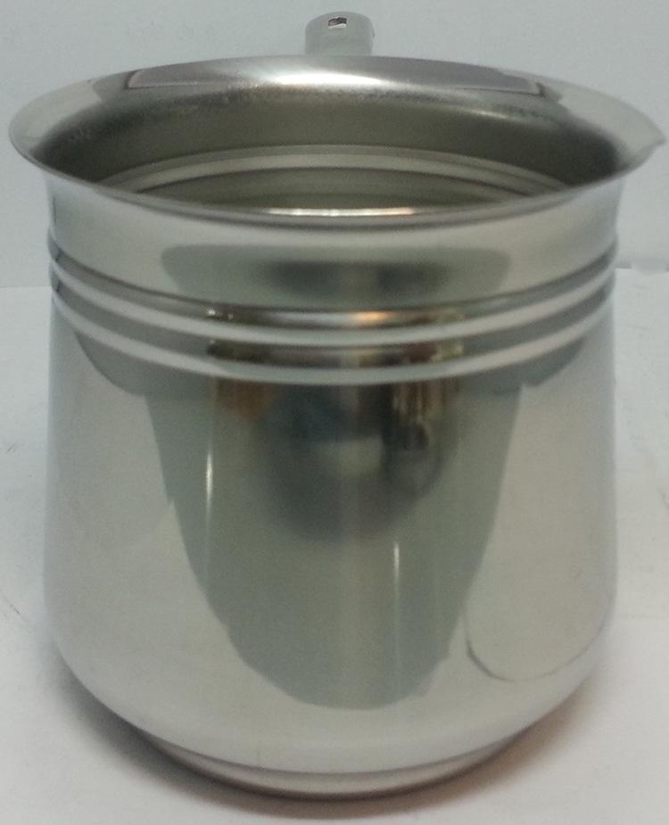 Factory direct sales of stainless steel bucket-shaped coffee cups, steel-handled multi-purpose coffee, export coffee cups, milk cups, single-handled milk cups details Picture