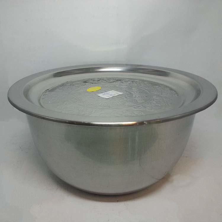 Factory direct sales of stainless steel magnetic oil basins with LIDS, seasoning basins, restaurant and hotel oil basins, wholesale for foreign trade sources Specification image
