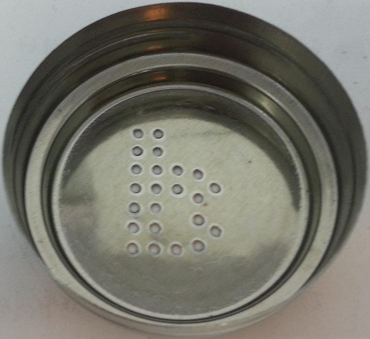 Factory direct sales stainless steel P-type pepper jar with magnetic seasoning jar, single-use cumin pepper powder barbecue BBQ seasoning jar Specification image