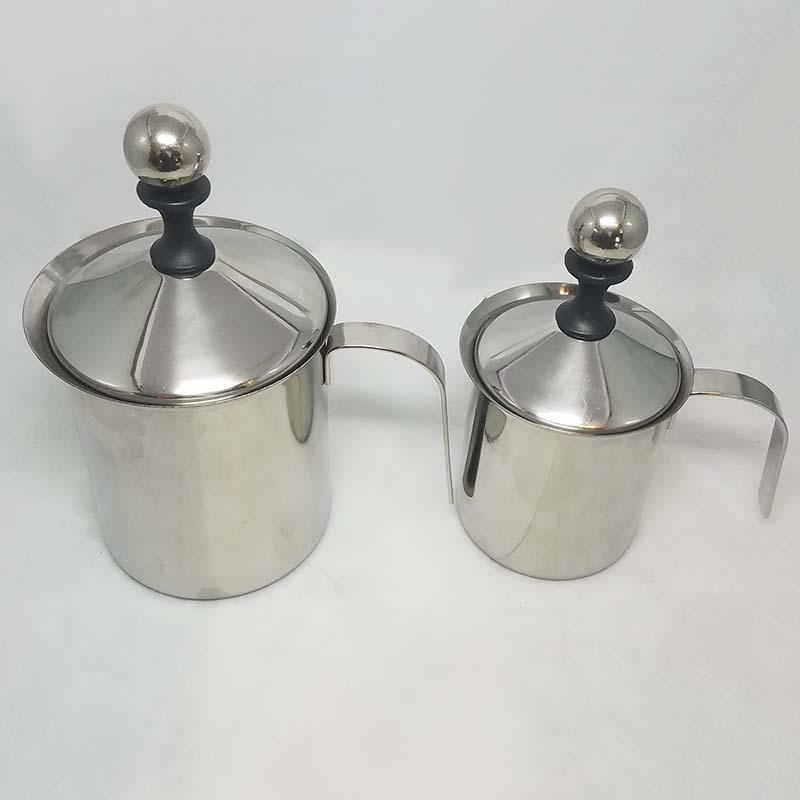 Cappuccino Japanese double-layer stainless steel milk foam maker, milk foam maker for making milk foam details Picture