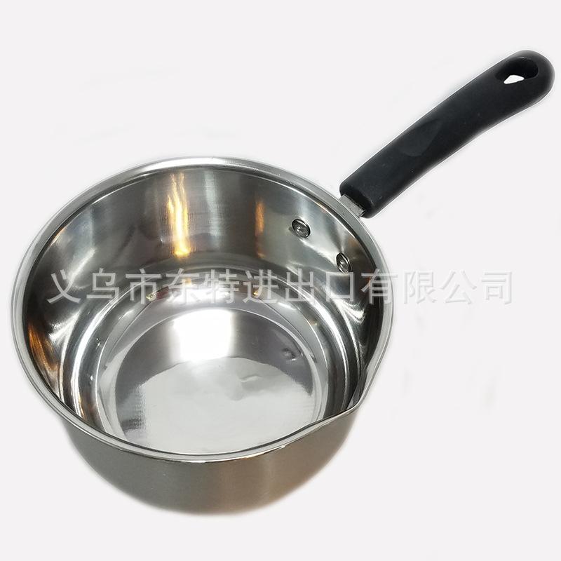 Stainless steel spout, thickened milk pot, mini pot for cooking noodles, non-stick hot milk pot, induction cooker, gas universal Specification image