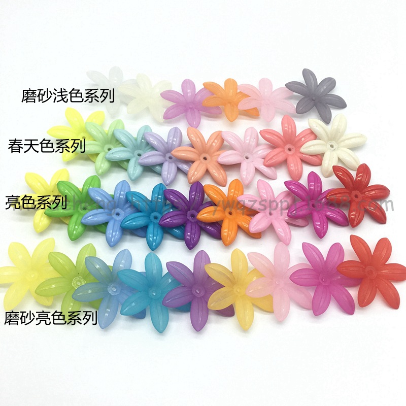 Candy-colored solid color, flower leaf, Daisy, six-leaf flower, bride's updo, handcrafted hair hairpin, Korean-style wedding hair accessory Item Picture