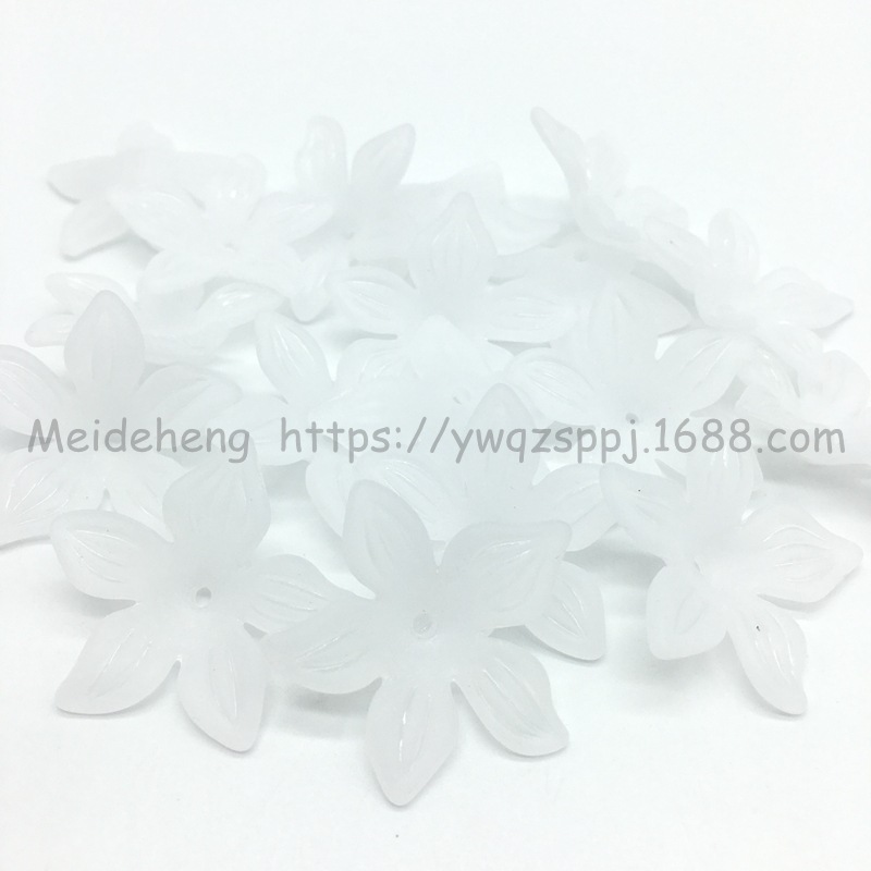 Bride's headwear, ancient-style hairpin accessories, diy jewelry processing, frosted flower head flower materials and accessories, Taobao wholesale undefined