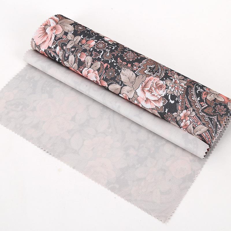 厂家直销300D加密印花PVC牛津布面料批发 箱包窗帘涤纶牛津布面料详情图9