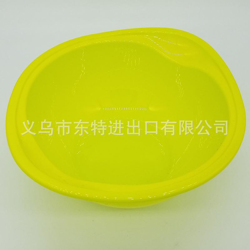 厂家直销不锈钢沥水篮彩色多用米筛家用多用途洗菜篮淘米篮白底实物图