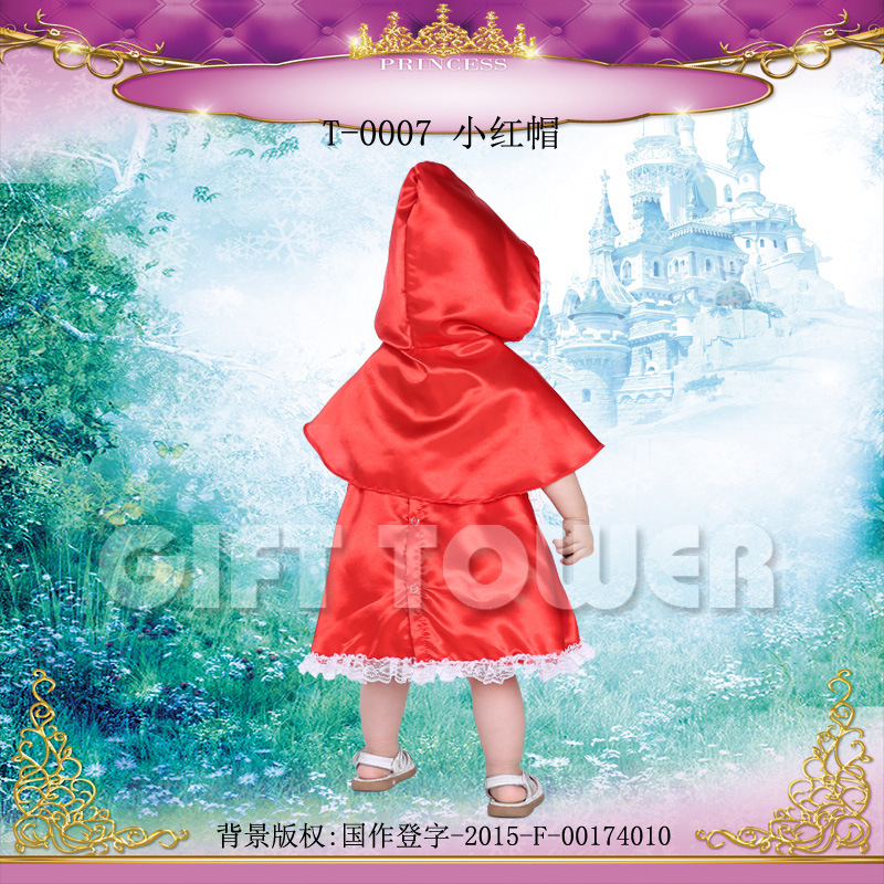 Hwan-woo's fairy tale baby costume cosplay plant costume ball costume T-0007 Little Red Riding Hood role-playing costume Specification image