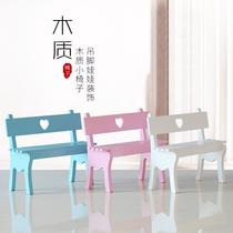 Home decoration ins decorative small chair Wooden crafts girl heart wooden decoration creative gift wholesale