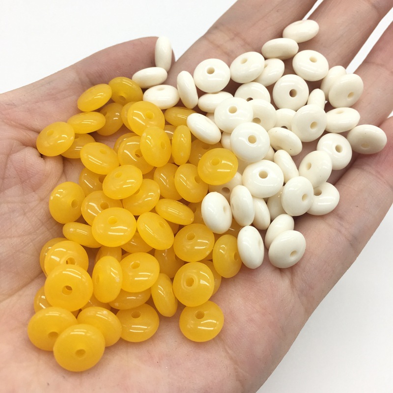 藏式佛珠饰品配件仿象牙果手串DIY隔片 手链垫片金刚菩提材料批发