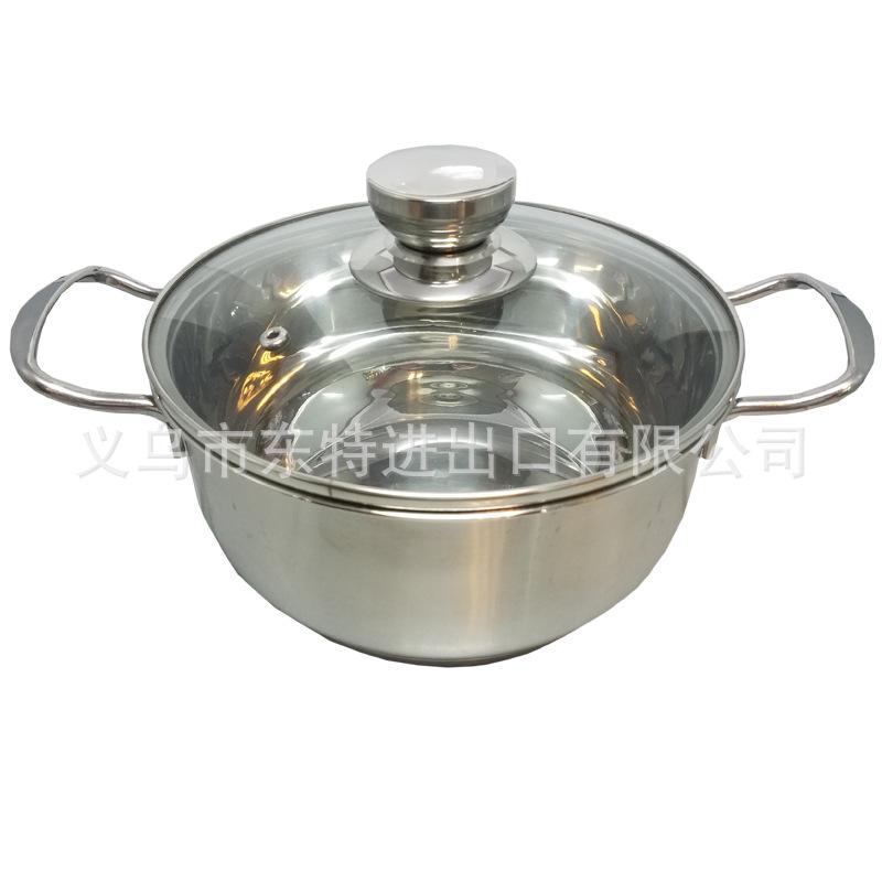 Factory direct sales of stainless steel 6-piece set, double-bottom steel handle pot, multi-functional soup pot, one-pot multi-purpose gift set pot Application Scenario