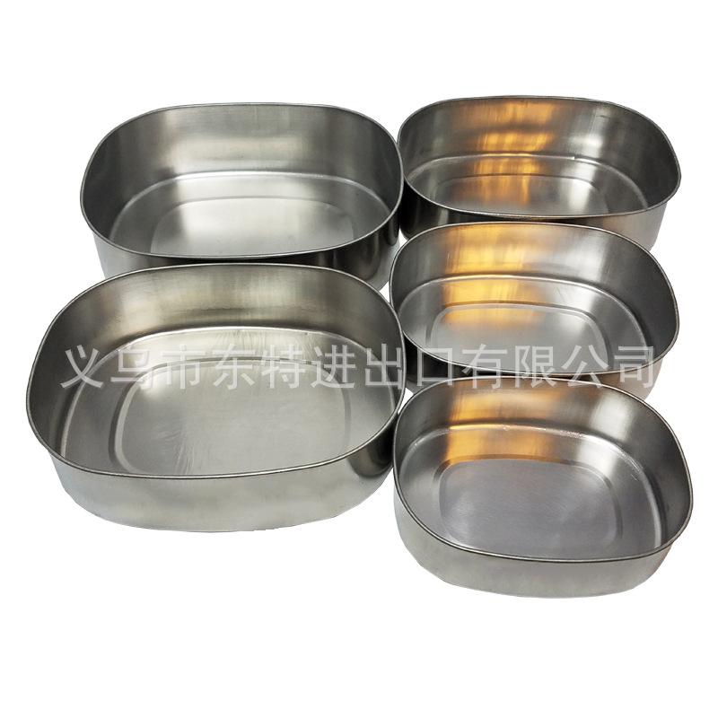 Factory direct sales of stainless steel square 5-piece set of food storage boxes, sealed boxes for grains and dried fruits, gift sets of food storage boxes Application Scenario