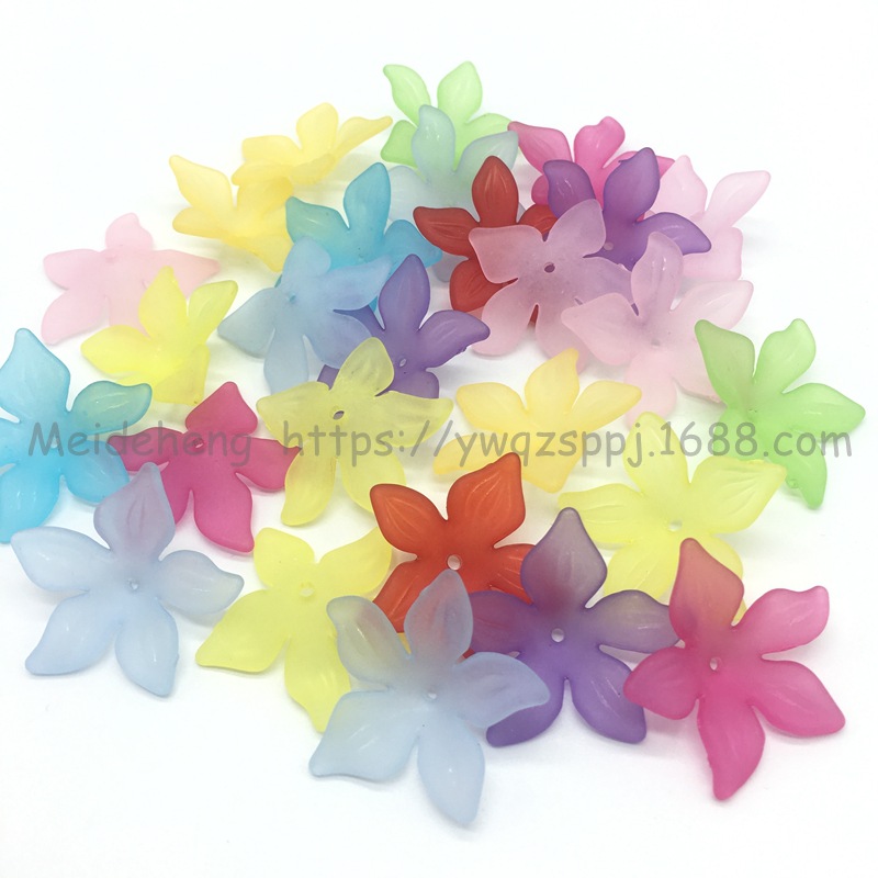 Bride's headwear, ancient-style hairpin accessories, diy jewelry processing, frosted flower head flower materials and accessories, Taobao wholesale Specification image