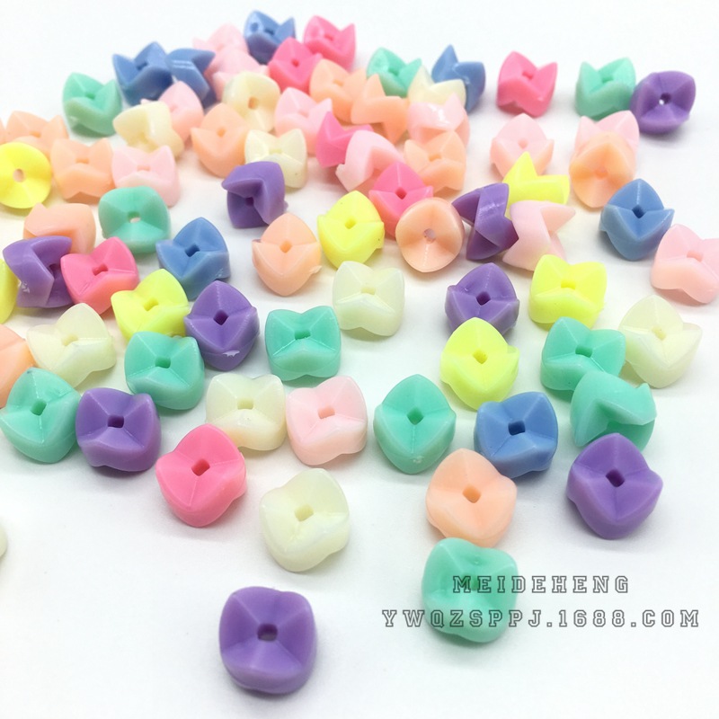 DIY acrylic plastic gear beads children's creative bead set box material educational splicing free combination toy Application Scenario