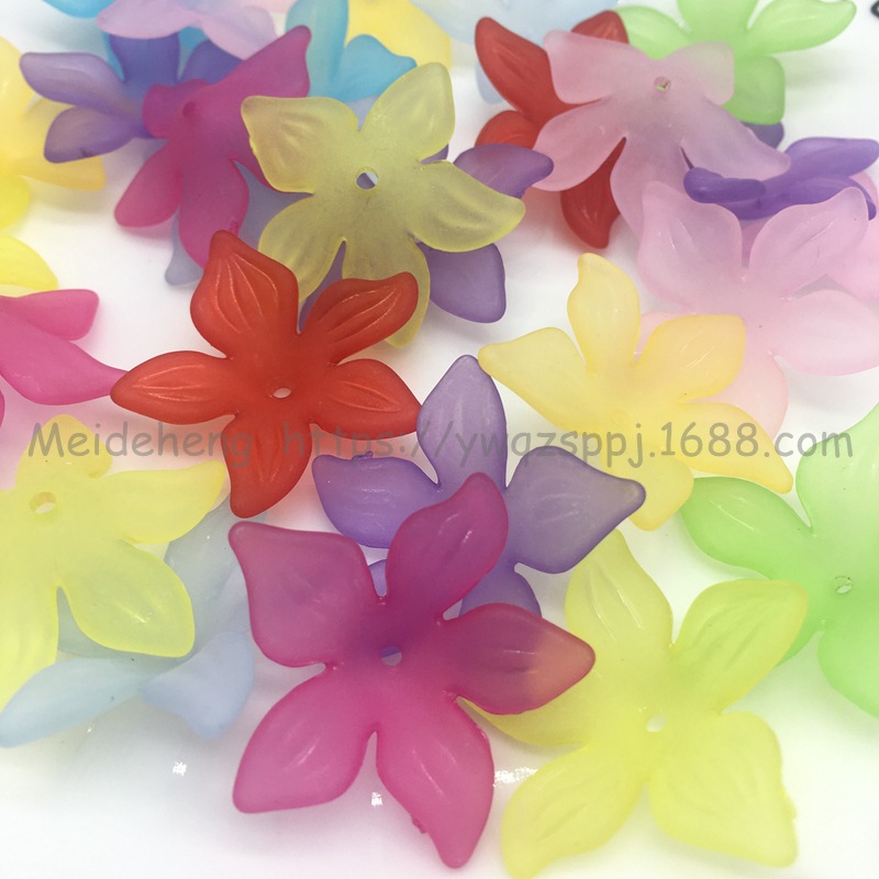 Bride's headwear, ancient-style hairpin accessories, diy jewelry processing, frosted flower head flower materials and accessories, Taobao wholesale Item Picture