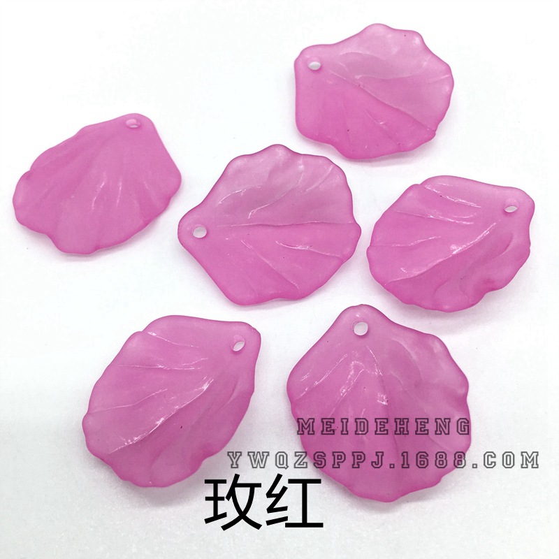 Ancient court hairpins, frosted small shells, flowers, leaves, hairpins, Hanfu accessories, DIY accessories, earrings, pendants undefined