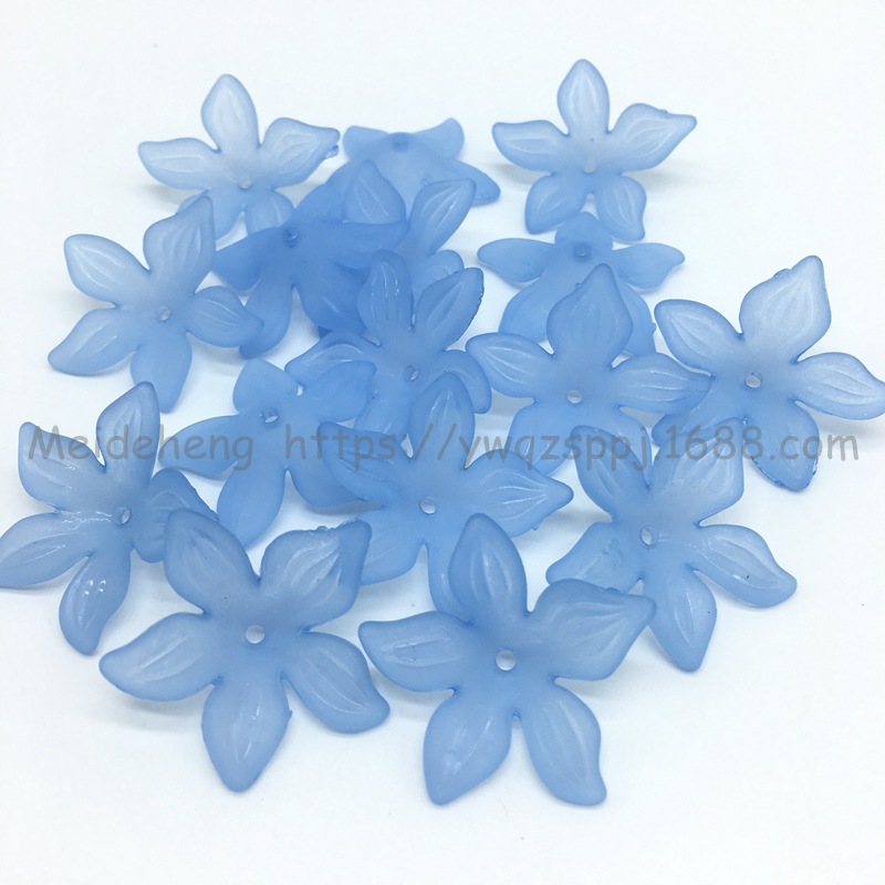 Bride's headwear, ancient-style hairpin accessories, diy jewelry processing, frosted flower head flower materials and accessories, Taobao wholesale undefined