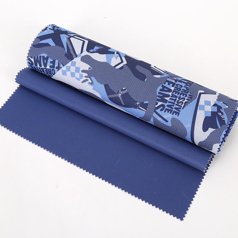 厂家直销300D加密印花PVC牛津布面料批发 箱包窗帘涤纶牛津布面料详情图8