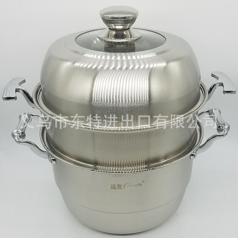 Factory direct sales of stainless steel steamers, combination LIDS, double-bottom steamers, composite steel multi-purpose steamers, high-end gift POTS Application Scenario