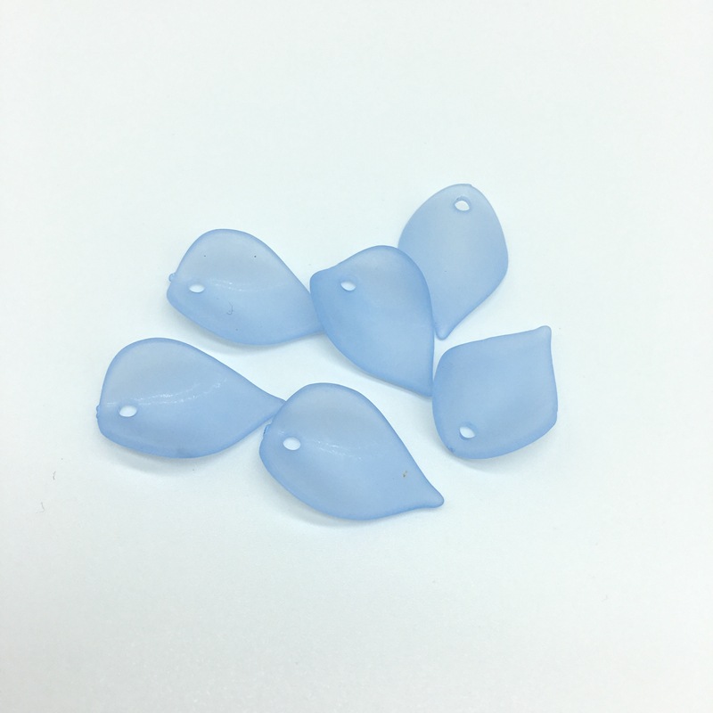 Handmade hair accessory material: acrylic matte flower petal hairpin headwear accessory, ancient-style walking bun headwear accessory undefined