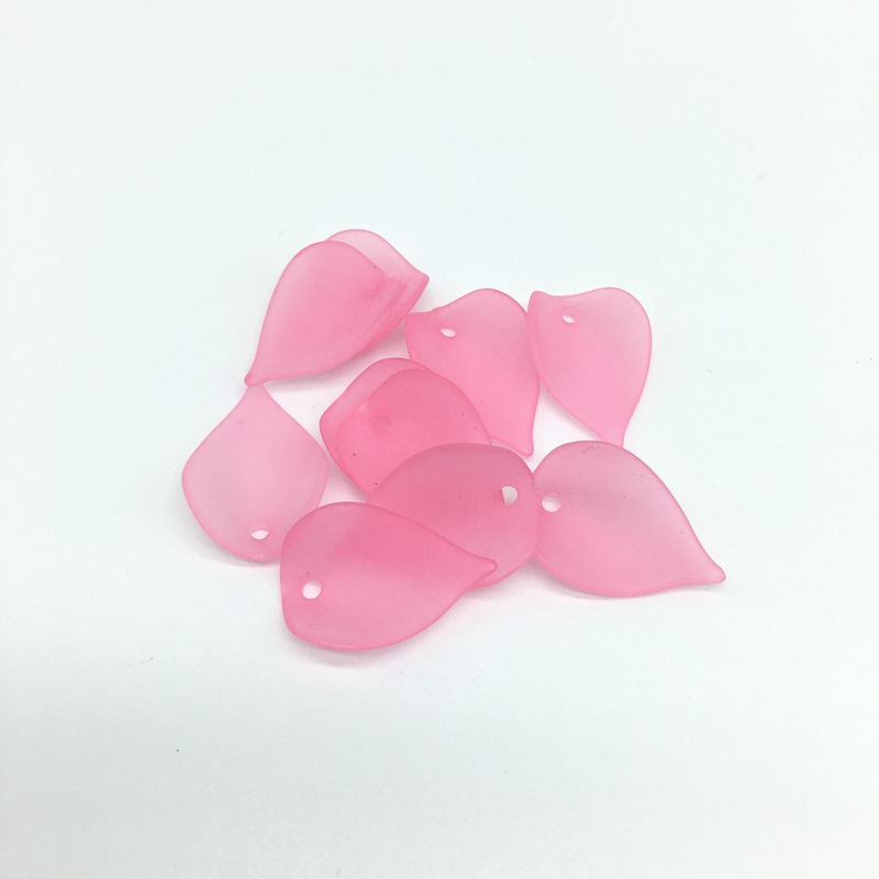 Handmade hair accessory material: acrylic matte flower petal hairpin headwear accessory, ancient-style walking bun headwear accessory undefined