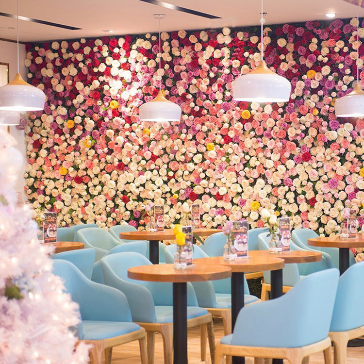 Artificial rose flowers, artificial flower heads, artificial flower wholesale, DIY small flower buds, wedding flower wall flower arrangement Specification image