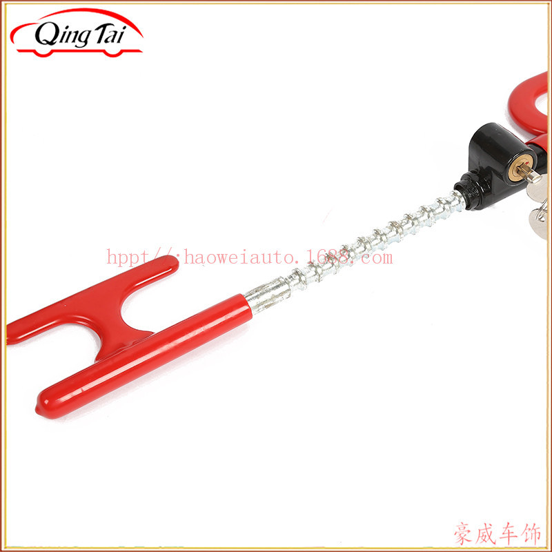 Hot-selling automotive safety products, car steering wheel locks, anti-slip and retractable anti-theft car locks, factory direct sales and wholesale details Picture