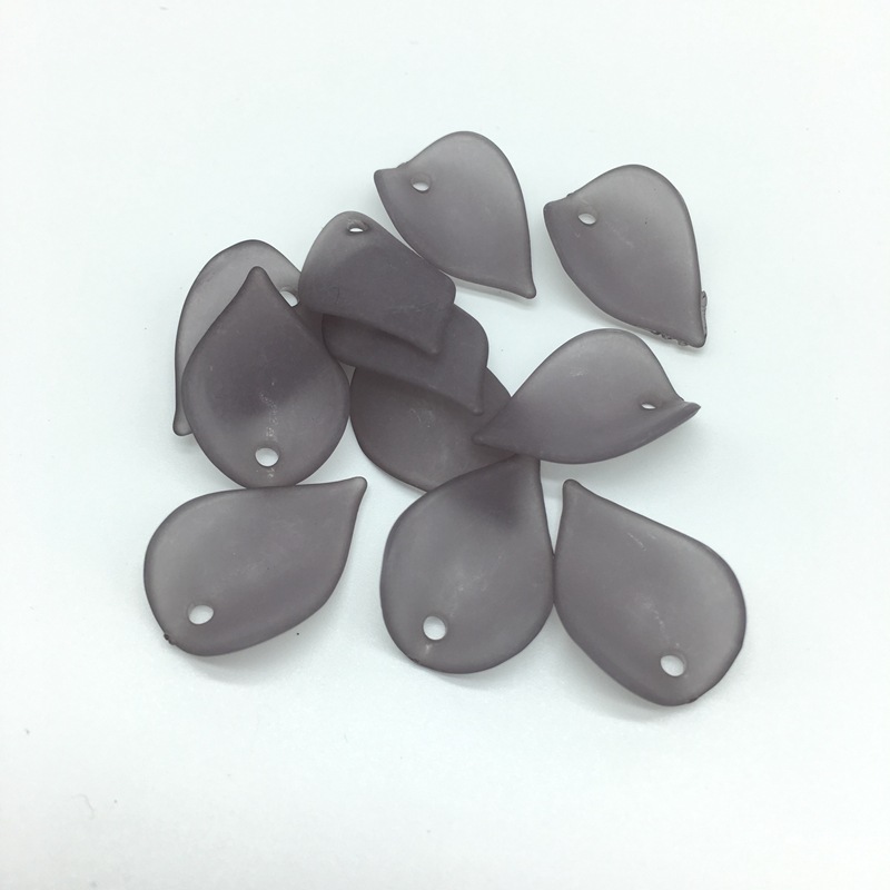Handmade hair accessory material: acrylic matte flower petal hairpin headwear accessory, ancient-style walking bun headwear accessory undefined