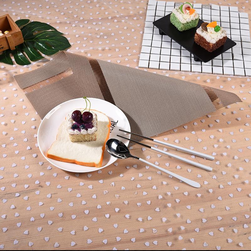 厂家批发pvc防水餐垫创意防滑西餐垫隔热杯垫家居餐具用品定制细节图
