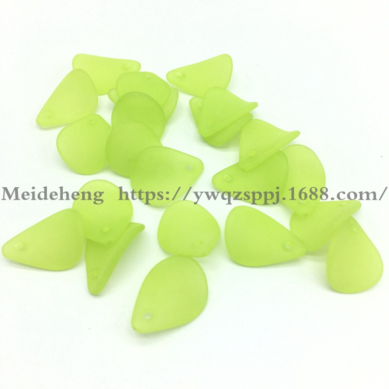 Ancient-style palace flower hairpins, leaf hair accessories, diy acrylic frosted flower headwear materials, colorful fan-shaped petals undefined