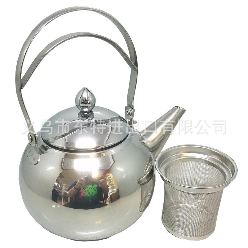 厂家直销不锈钢水壶 1L1.5L电磁炉壶平底泡茶水壶家用热水壶细节图